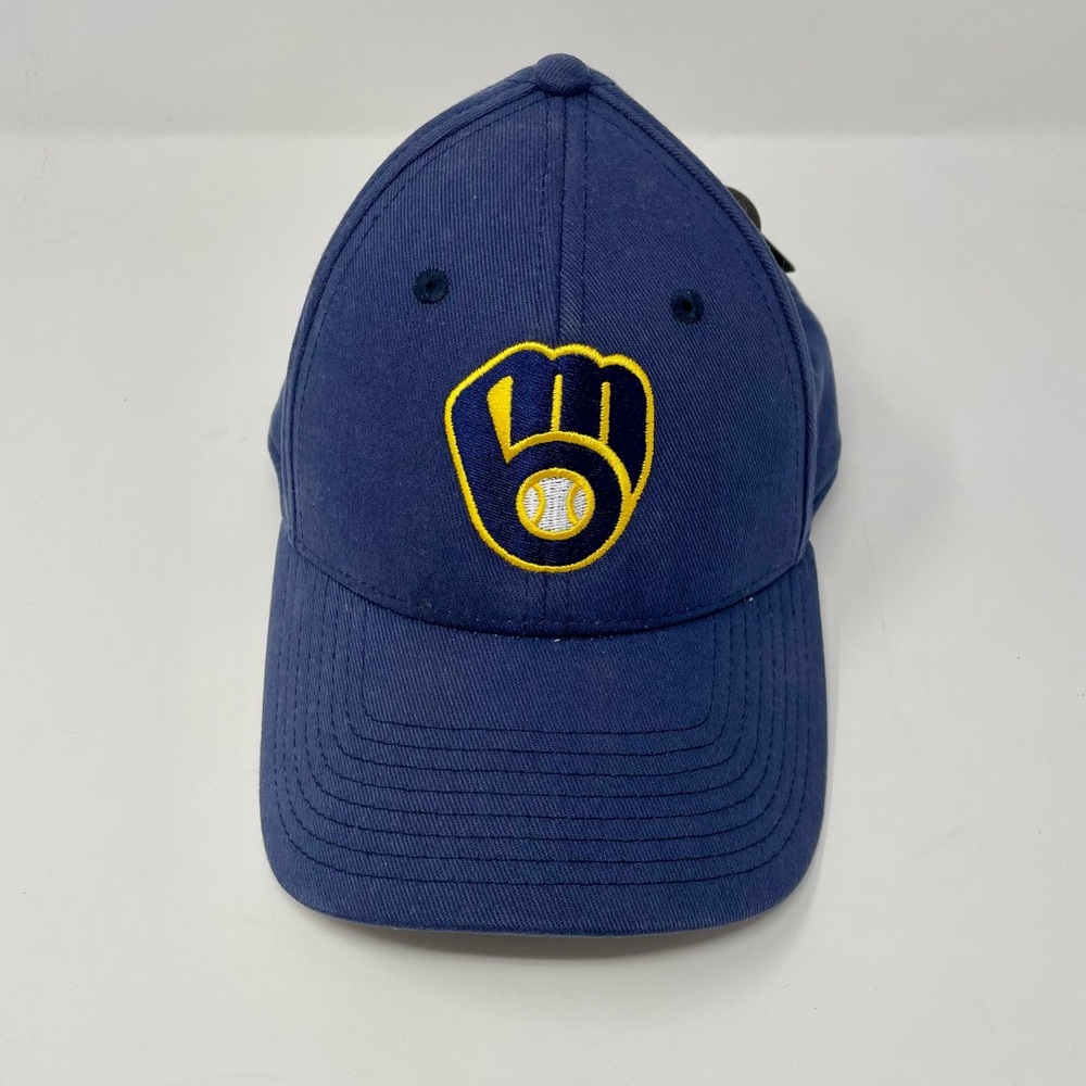 🔻LAST CHANCE🔻 PROFLEX Milwaukee Brewers MLB Baseball Hat Size S/M